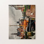 Tugboot Maassluis Holland. Legpuzzel (Verticaal)
