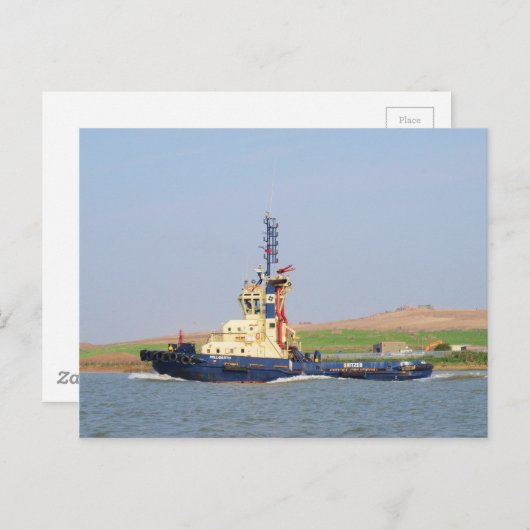 Tugboot Millgarth Briefkaart (Voorkant / Achterkant)
