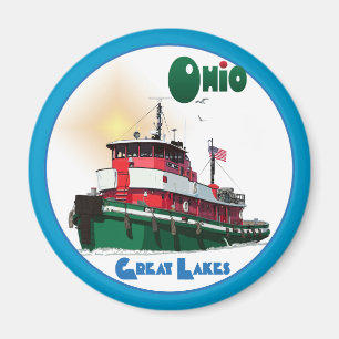 Tugboot Ohio Magneet