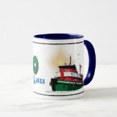 Tugboot Ohio Mok (Voorkant rechts)