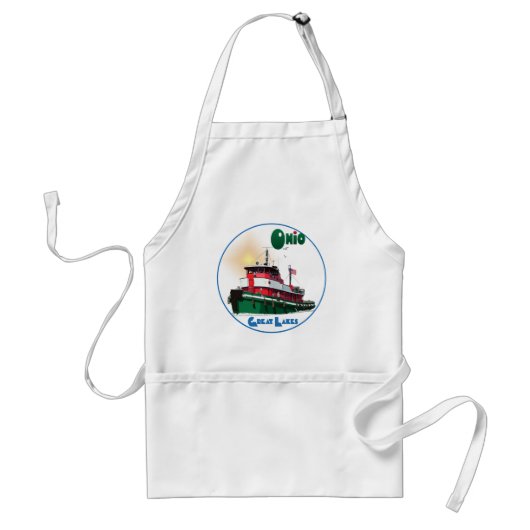 Tugboot Ohio Standaard Schort (Voorkant)