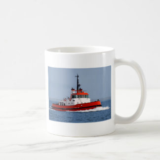 Tugboot op snelheid koffiemok