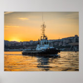 Tugboot Poster (Voorkant)