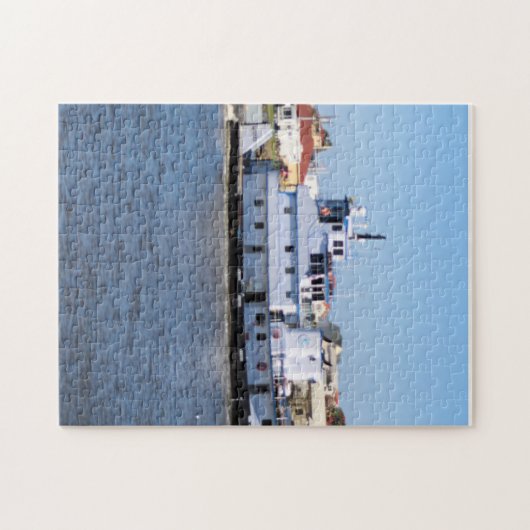 Tugboot Puzzle Legpuzzel (Horizontaal)