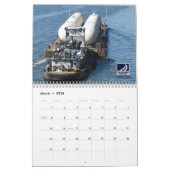 Tugboten en vrachtwagens van de NYS Marine Highway Kalender (Mar 2026)