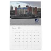 Tugboten en vrachtwagens van de NYS Marine Highway Kalender (Feb 2026)