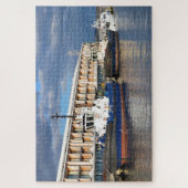 Tugboten, Hobart, Tasmania, Australië Legpuzzel (Verticaal)