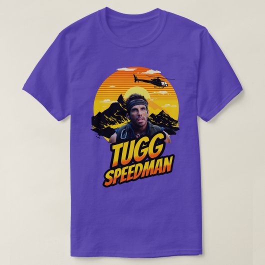 Tugg Speedman Tropic Thunder T-shirt (Design voorkant)