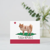 TUGGA REPUBLIEK BRIEFKAART (Staand voorkant)