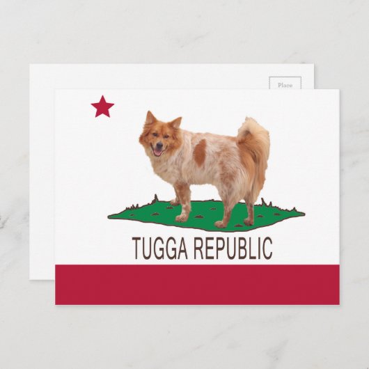 TUGGA REPUBLIEK BRIEFKAART (Voorkant / Achterkant)