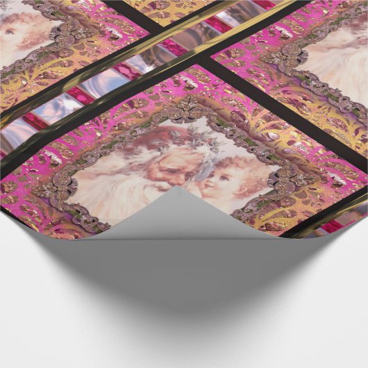 Tugging bij Santa's Beard 30 x 6' Cadeaupapier (Hoek)