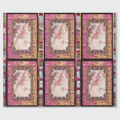 Tugging bij Santa's Beard 30 x 6' Cadeaupapier (Vlak)