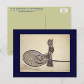 Tughra van Suleiman Briefkaart (Voorkant / Achterkant)