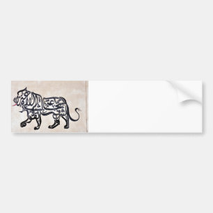 Tugra Lion Bumpersticker