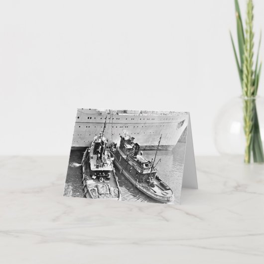 Tugs Assist Caronia Kaart (Voorkant)