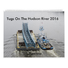 Tugs on the Hudson River 2016 Kalender