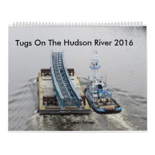 Tugs on the Hudson River 2016 Kalender