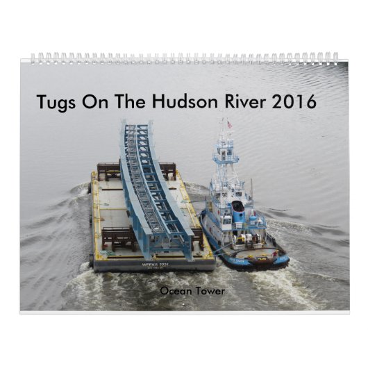 Tugs on the Hudson River 2016 Kalender (Hoes)