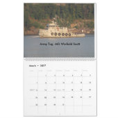 Tugs on the Hudson River 2016 Kalender (Mar 2027)