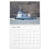Tugs on the Hudson River 2017 100% Dann Ocean Kalender (Jan 2026)