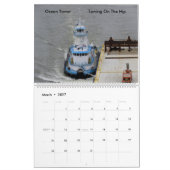 Tugs on the Hudson River 2017 100% Dann Ocean Kalender (Mar 2027)