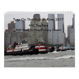 Tugs on the Hudson River 2017 Kalender