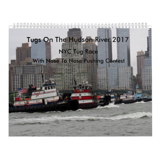 Tugs on the Hudson River 2017 Kalender (Hoes)