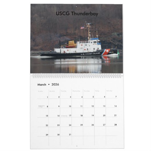 Tugs on the Hudson River 2017 Kalender (Mar 2026)