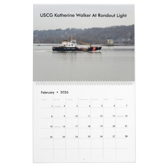 Tugs on the Hudson River 2017 Kalender (Feb 2026)