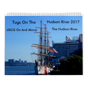 Tugs on the Hudson River 2017 Kalender