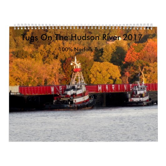 Tugs on the Hudson River 2017 Kalender (Hoes)