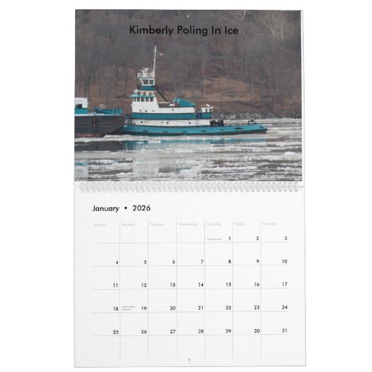 Tugs on the Hudson River 2017 Kalender (Jan 2026)