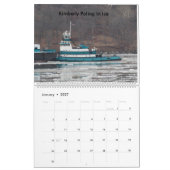 Tugs on the Hudson River 2017 Kalender (Jan 2027)