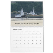 Tugs on the Hudson River 2017 Kalender (Feb 2027)