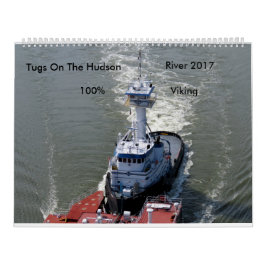 Tugs on the Hudson River 2017 Kalender