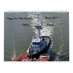 Tugs on the Hudson River 2017 Kalender