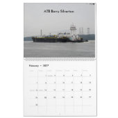 Tugs on the Hudson River 2017 Kalender (Feb 2027)