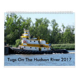 Tugs on the Hudson River 2017 Kalender