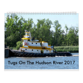 Tugs on the Hudson River 2017 Kalender