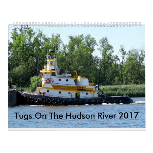 Tugs on the Hudson River 2017 Kalender (Hoes)