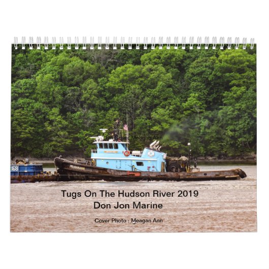 Tugs on the Hudson River 2019 Don Jon Marine Kalender (Hoes)