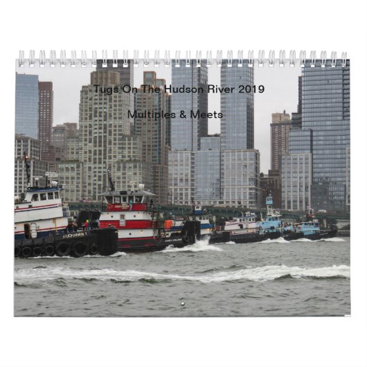 Tugs on the Hudson River 2019 Multiples & Meets Kalender (Hoes)