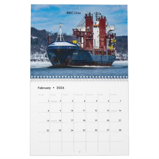 Tugs on the Hudson River 2019 Ships Kalender (Feb 2026)