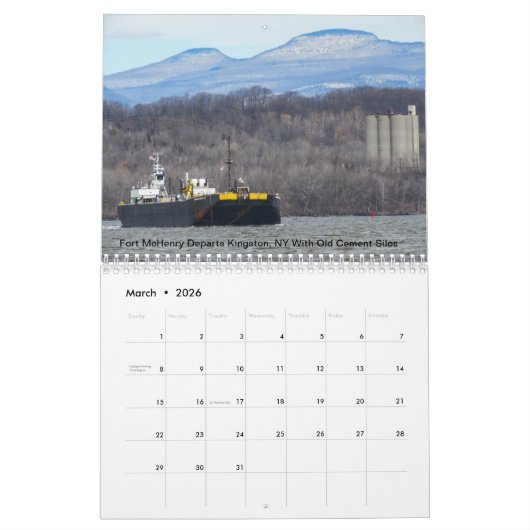 Tugs on the Hudson River 2019 Vane Brothers Kalender (Mar 2026)