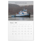 Tugs on the Hudson River 2021—een mix van Tugs#: 1 Kalender (Feb 2026)