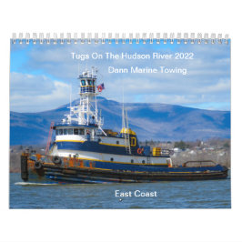 Tugs on the Hudson River 2022 Dann Marine Towing  Kalender