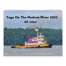 Tugs on the Hudson River 2022 "JOKER" Agenda Kalender