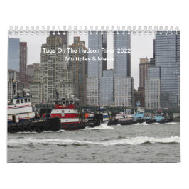 Tugs on the Hudson River 2022 Multiples & Meets  Kalender