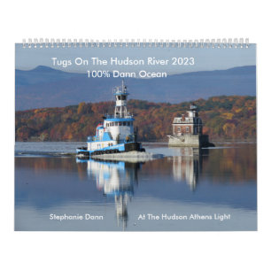Tugs on the Hudson River 2023 100% Dann Ocean Kalender