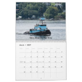 Tugs on the Hudson River 2023 Don Jon Marine Kalender (Mar 2027)